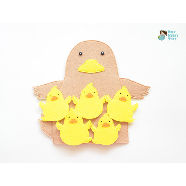 5 little ducks toy
