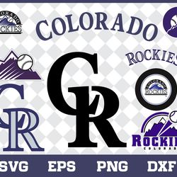 colorado rockies bundle svg, colorado rockies svg, mlb svg, sport svg digital file