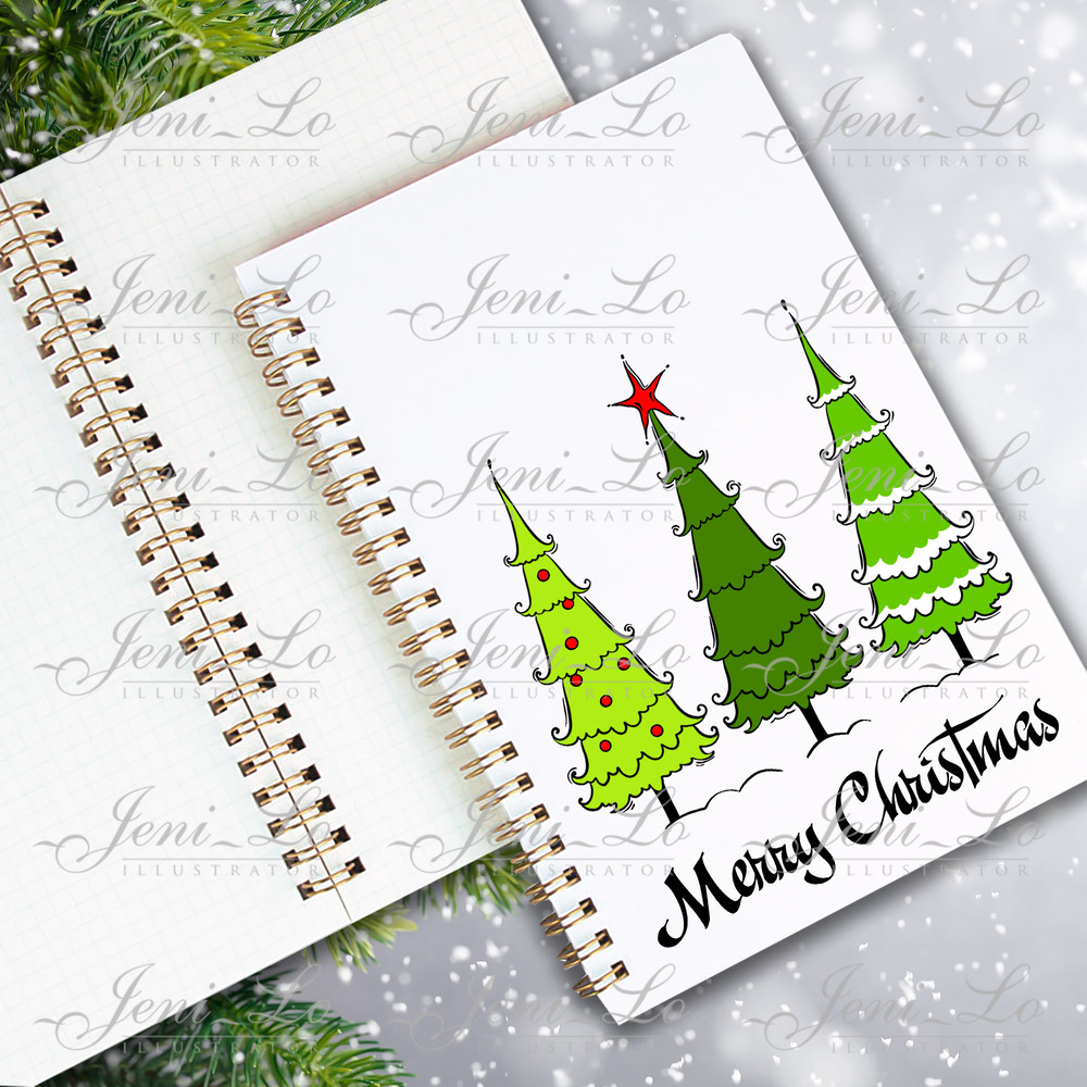 Merry Christmas illustration