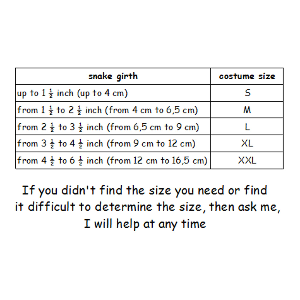 size snake costume.png