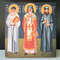 Serbian saints: St. Justin (Popovich), St. Nicholas (Velimirovich), priest-confessor Barnabas (Nastic)