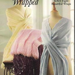 PDF Copy Instructions to knit Eight Beatiful Wraps