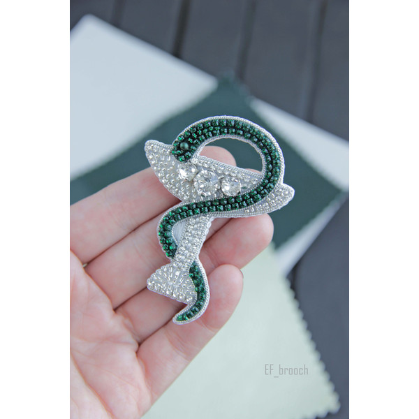snake brooch