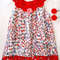 Summer Cotton Dress, Spring Dress Outfit, Handmade Sleeveless Dress, Crochet Cotton Top, Floral Print Dress.jpg