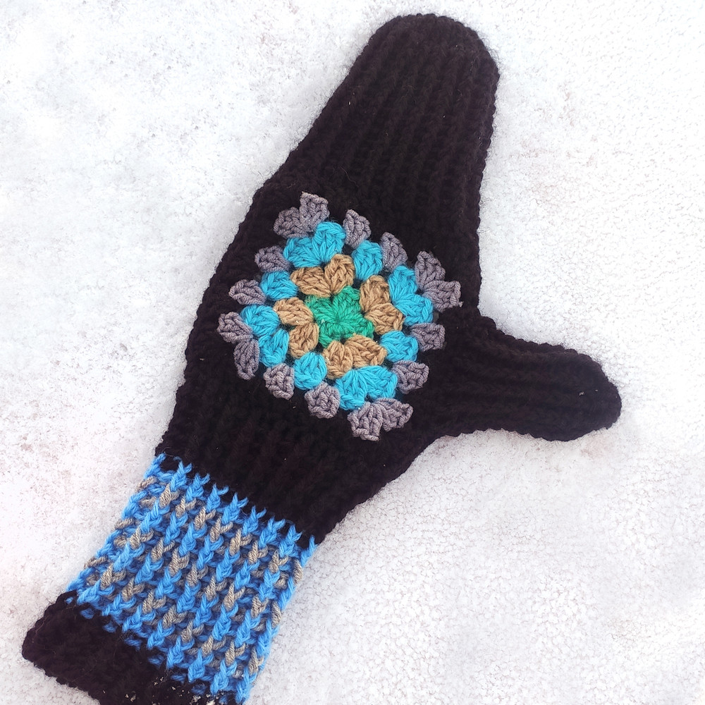 warm crochet mittens pdf
