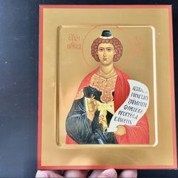 Holy Prophet Daniel | High quality serigraph icon on wood | Made in Russia | Size: 17 x 21 x 2 cm