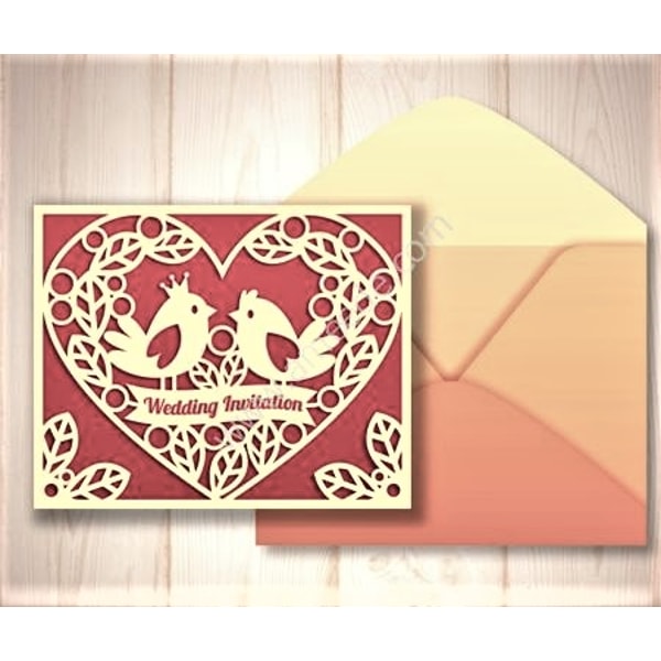 Digital Template Cnc Router Files Cnc Wedding Invitation Fil | Inspire ...