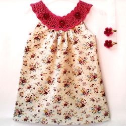 Rustic Flower Girl Dress, Girls Toddler Linen Dress, Granddaughter Gift, Sleeveless Dresses, Girls Summer Casual Dress