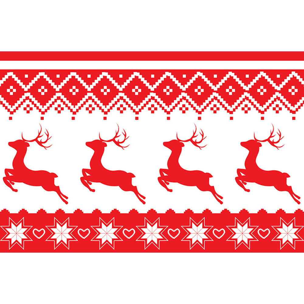 Red nordic pattern with deer4.jpg