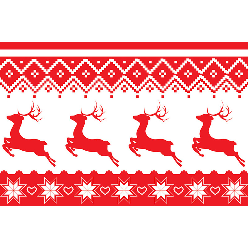 Red nordic pattern with deer4.jpg