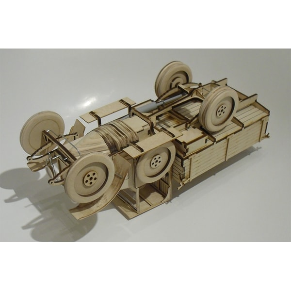 PM-Lab Self-Assembly Wooden Construction Model Kit 1:18 of U | Inspire ...