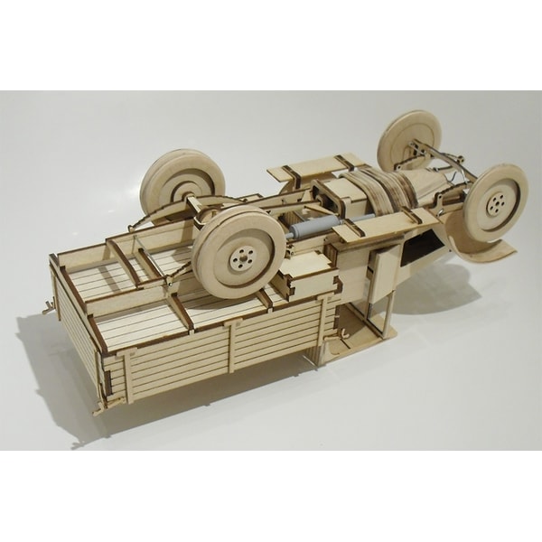 PM-Lab Self-Assembly Wooden Construction Model Kit 1:18 of U | Inspire ...