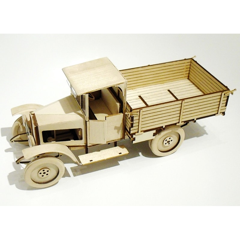PM-Lab Self-Assembly Wooden Construction Model Kit 1:18 of U | Inspire ...