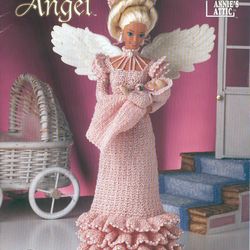 PDF Copy Vintage Patterns Crochet Barbie Doll Angel