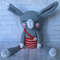 Crocheted rabbit