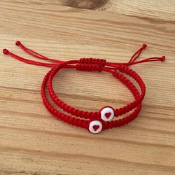 braided bracelet "heart"