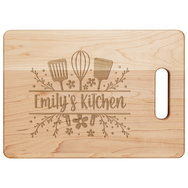 Personalized kitchen engraved cutting board Kitchen decor.jpg