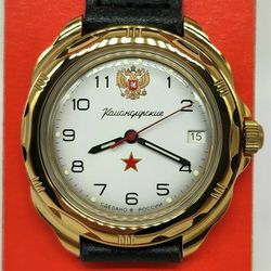 Vostok Komandirskie 2414 Double Headed Eagle Red Star 219322 New men's mechanical watch