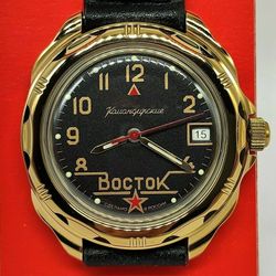 Vostok Komandirskie 2414 219524 New men's mechanical watch