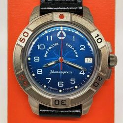 Vostok Komandirskie 2414 EMERCOM Ministry of Emergency Situations 436942 New Titanium Plated men's mechanical watch