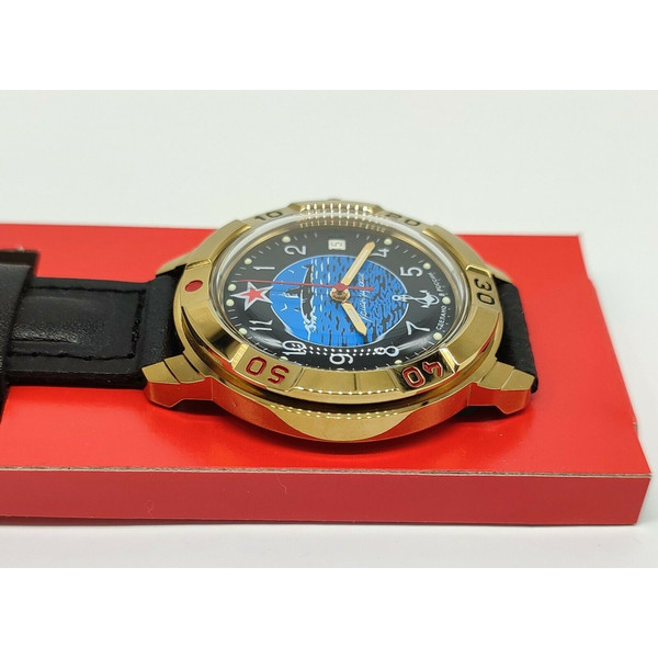 Gold-mechanical-watch-Vostok-Komandirskie-Submarine-Navy-439163-4