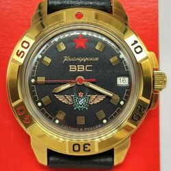 Vostok Komandirskie 2414 VVS Air Force 439313 New men's mechanical watch