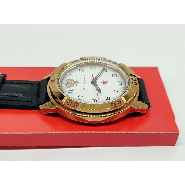 Gold-mechanical-watch-Vostok-Komandirskie-Double-Headed-Eagle-439322-3