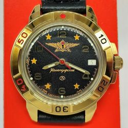 Vostok Komandirskie 2414 Air Force 439452 New men's mechanical watch