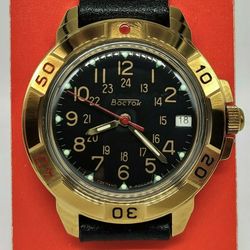 Vostok Komandirskie 2414 439782 New men's mechanical watch