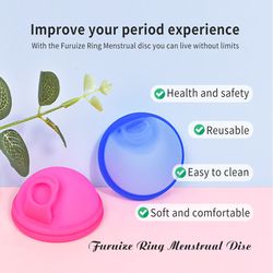 Silicone Menstrual Disc Cup(US Customers Only)