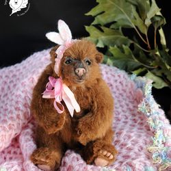 Realistic toy bear cub Biba
