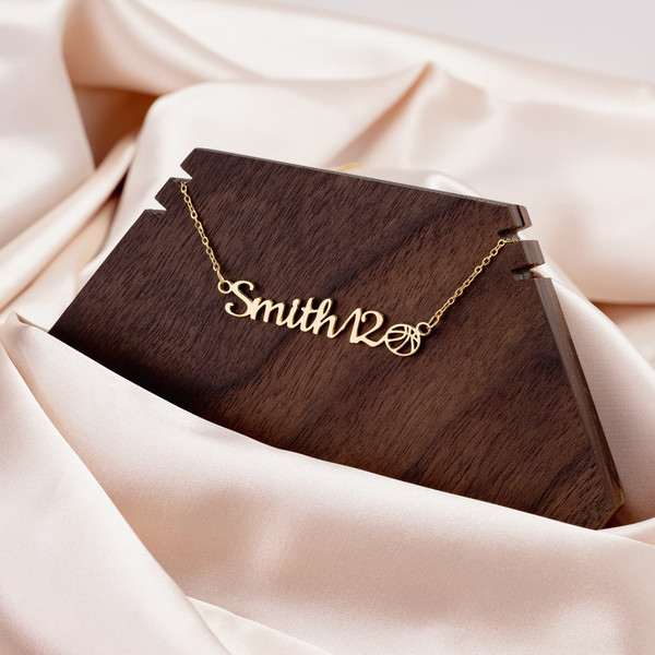 Personalized basketball mom necklace gold.jpg