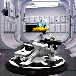 STL file Donald Stormtrooper 3D model