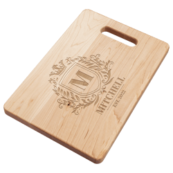 personalized monogram cutting board wedding gift custom engraved family name chopping board newwed gift anniversaty gift