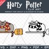 Harry Potter Pusheen Broom by SVG Studio Thumbnail.png