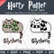 Harry Potter Pusheen Hogwarts Houses by SVG Studio Thumbnail3.png