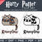 Harry Potter Pusheen Hogwarts Houses by SVG Studio Thumbnail4.png