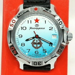 Vostok Komandirskie 2414 Navy 811314 Brand new Men's mechanical watch