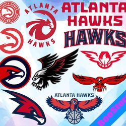 Atlanta Hawks svg, Basketball Team svg, Basketball svg, NBA svg, NBA logo, NBA Teams Svg, Png, Dxf
