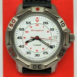 Vostok Komandirskie 2414 816171 New Titanium Plated men's mechanical watch