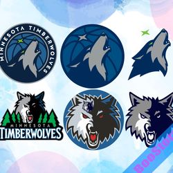 Minnesota Timberwolves SVG, Svg File , Basketball Team svg, Basketball svg, NBA svg, NBA logo, NBA Teams Svg, Png, Dxf