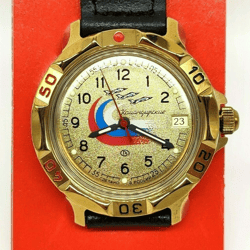 Vostok Komandirskie 2414 Figther Aircraft 819564 Brand new Men's mechanical watch