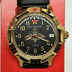Vostok Komandirskie 2414 Border Troops 819633 Brand new Men's mechanical watch