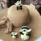 3 bees on a hat