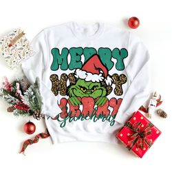 Merry Grinchmas Sublimation, Merry Merry Christmas Png, Christmas Sublimation, Retro Christmas Png, Christmas Sublimate