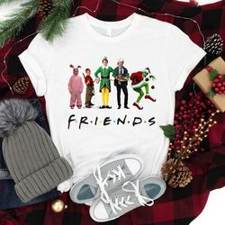 Christmas Movie Watching Shirt, Christmas Friends Shirt, Christmas Movie Friends, Funny Christmas Shirts, Christmas