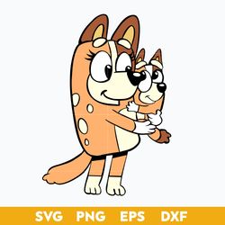 bluey mum bingo svg, bluey svg, cartoon svg, png, dxf, eps file.