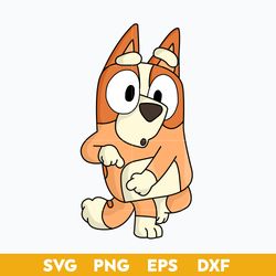 bingo bluey svg, bluey cartoon svg png dxf eps file.