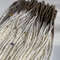 Brown to white ombre synthetic crochet dreadlocks-4
