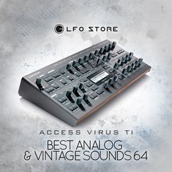 access virus b/c/ti "best analog&vintage sounds" 64 presets